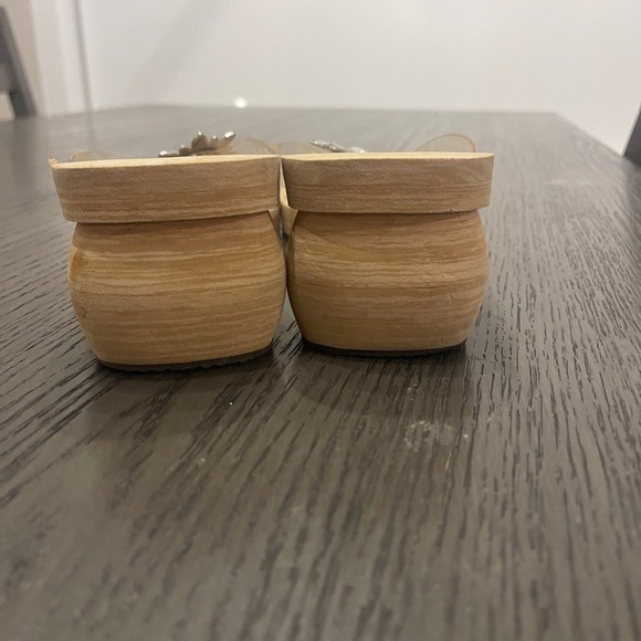 Sketchers Y2K Rhinestone Flower Sandals Size 9 - Picture 3 of 6